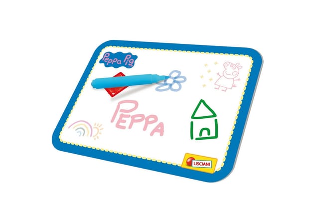 Lisciani Lernspielzeug Peppa Wutz Super Desk Edugames Lerntisch mit Spielen