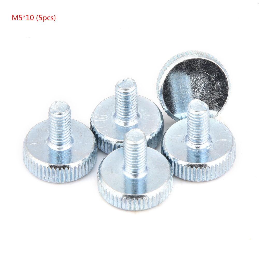 Verzinkte Rändelflügelschrauben Aus Kohlenstoffstahl M5 (m5x10, 5er-packung)