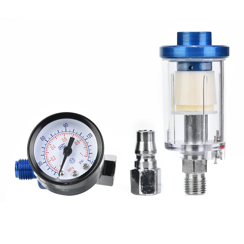 1/4"-luftdruckregler Mit Wasser-/ölabscheiderfilter Für Farbpistolen