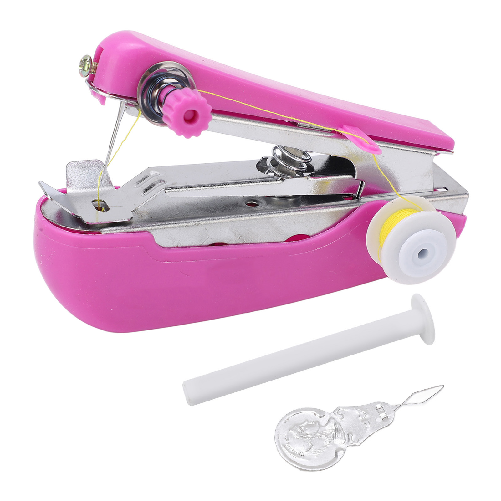 Mini-handnähmaschine, Tragbar, Leicht, Lila, Für Reisen Und Zuhause