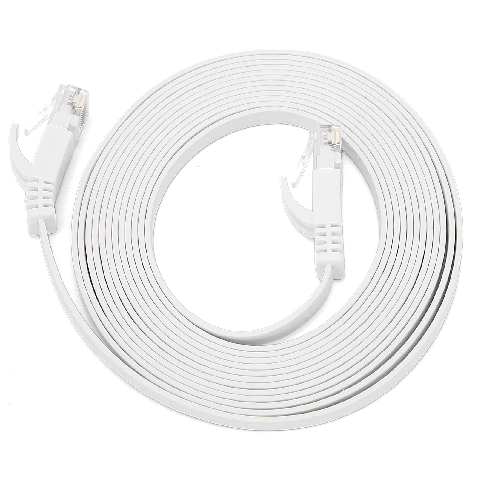 Cat6 Flaches 8-adriges Kupfer-gigabit-ethernet-kabel Für Netzwerke, 3 Meter