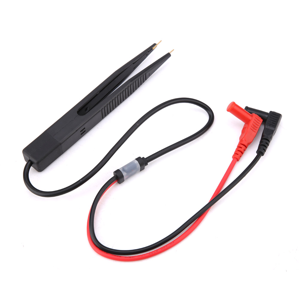 Weißer Smd-kapazitätsprüfstift Für Multimeter Mit Klemme