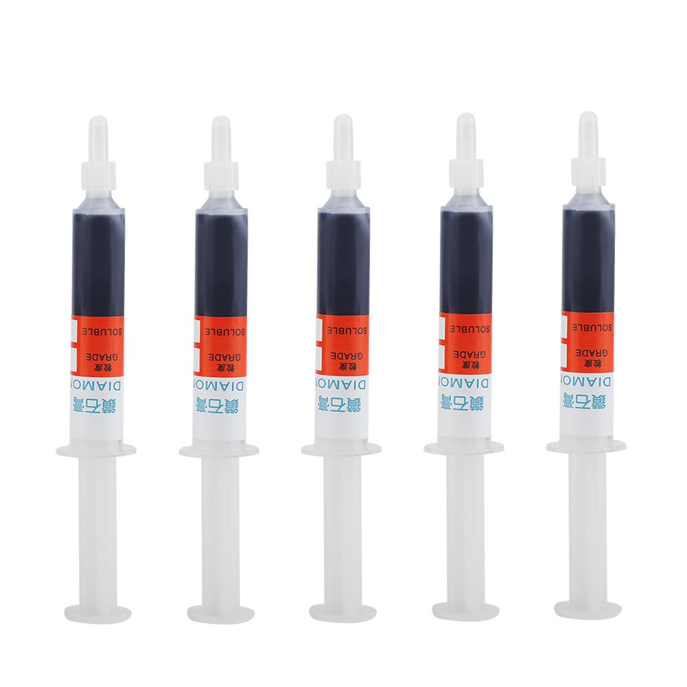 5-teiliges Set Diamant-schleifpaste Für Metall, Körnung W40 Bis 320 – Nadelhülse