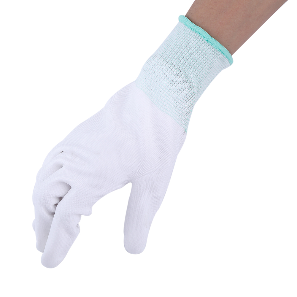 Antistatischer Elektronik-arbeitshandschuh Mit Rutschfester Pu-handfläche (größe M)