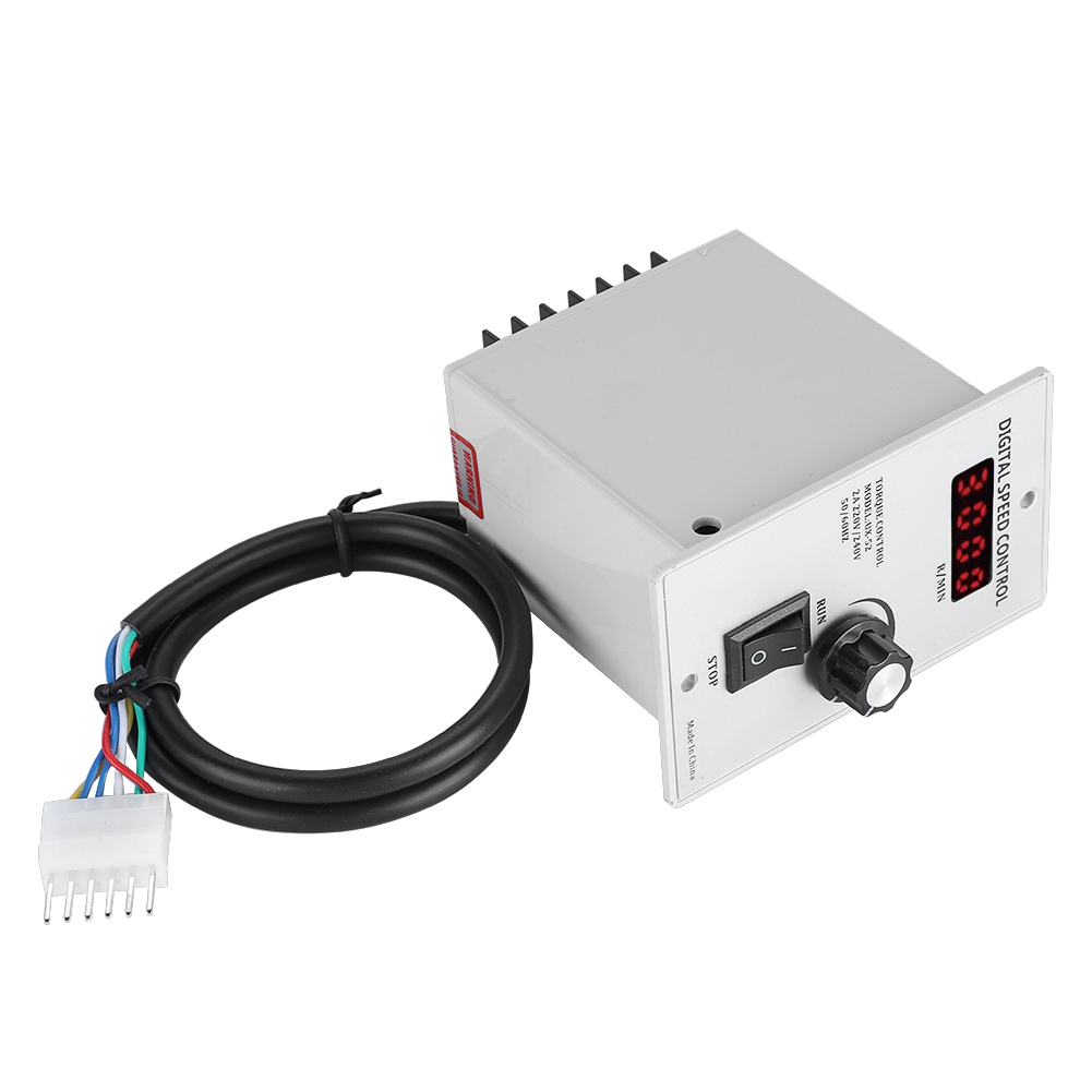 Digitaler Drehzahlregler Für 15-400w Motoren, Wechselstrom 220v 50hz, Stufenlos Einstellbar 0-1450 U/min (400w)