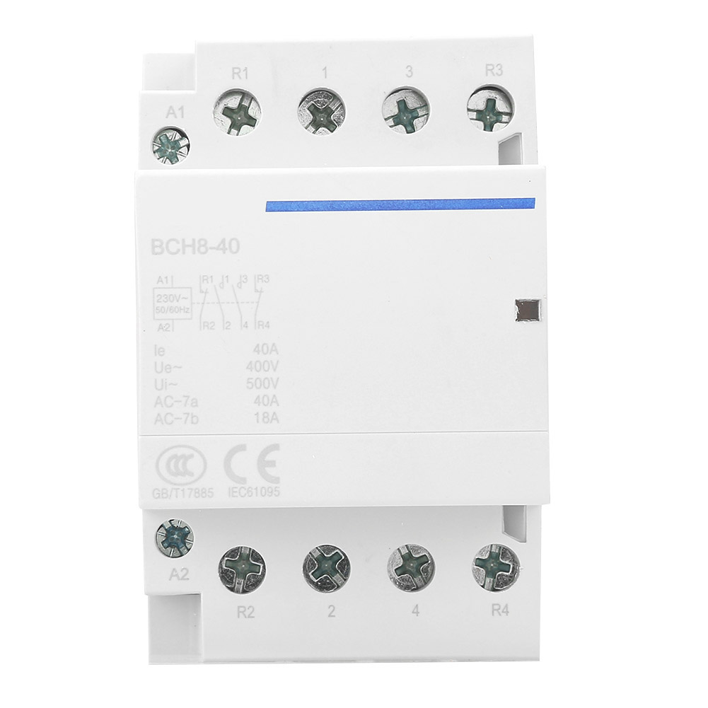 Wechselstromschütz 4p 40a 24v-230v 50/60hz 2ö+2ö Für Hausinstallationen