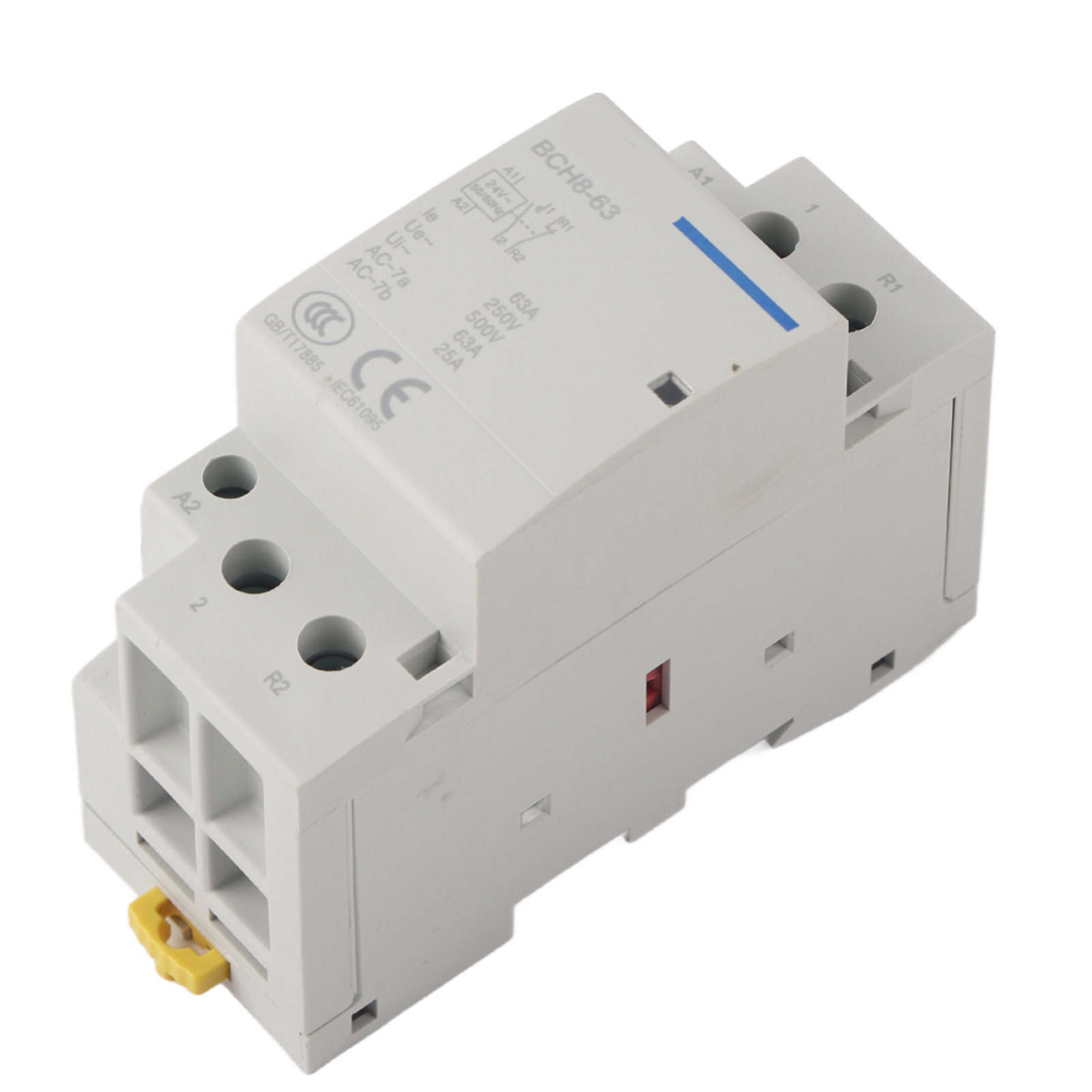 Wechselstrom-schütz 2p 63a 1no+1nc 24v Für Din-schienenmontage