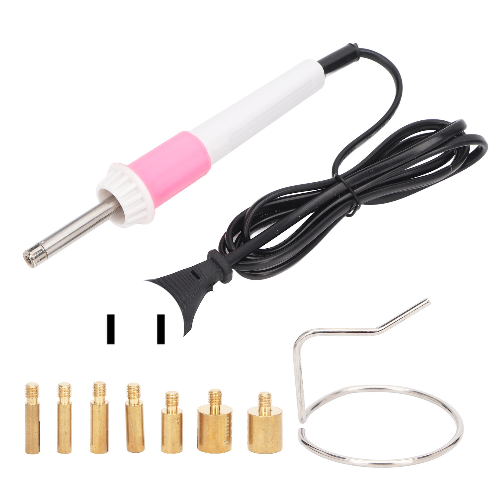 Halbautomatischer Strassapplikator (15 W) Mit 7 Heizringen, Schnelles Und Energieeffizientes Aufheizen Für Diy-projekte, 110–220 V Us-stecker