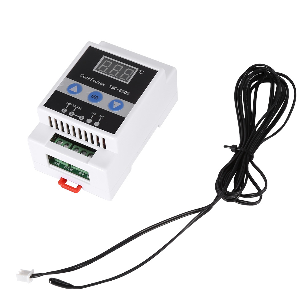 Tmc-6000 Digitaler Temperaturregler Mit Luftfühler, 100-240 V Ac, Für Led-steuerung