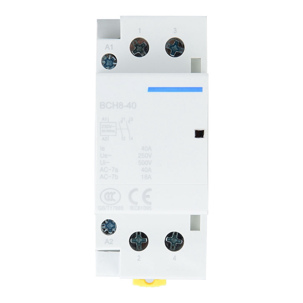 Din-schienen-schütz 40 A 2p 1no1nc 230 V Ac Für Energieeffiziente Hausinstallationen