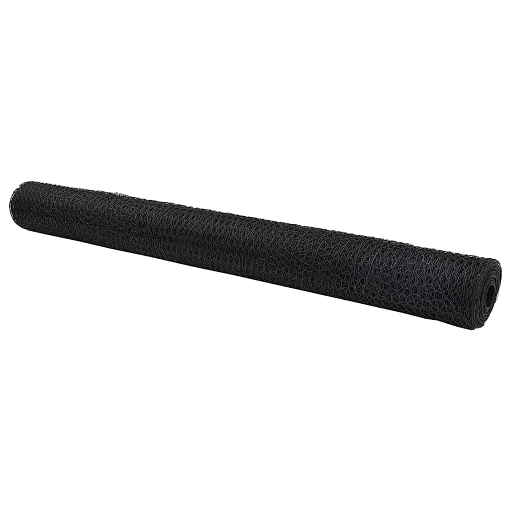 Maison Exclusive - Sechseckgeflechtzaun 1,2 X 10 M Pvc Grau
