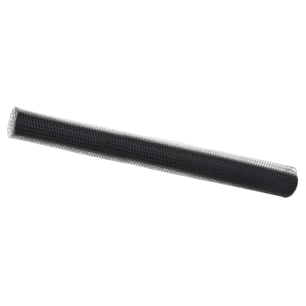 Maison Exclusive - Sechseckgeflechtzaun 1,5 X 50 M Pvc Grau