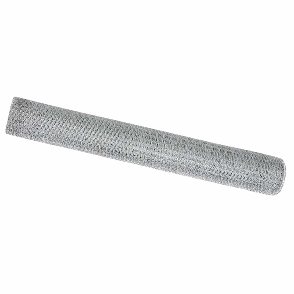 Maison Exclusive - Sechseckgeflechtzaun 1,4 X 10 M Verzinkter Sta