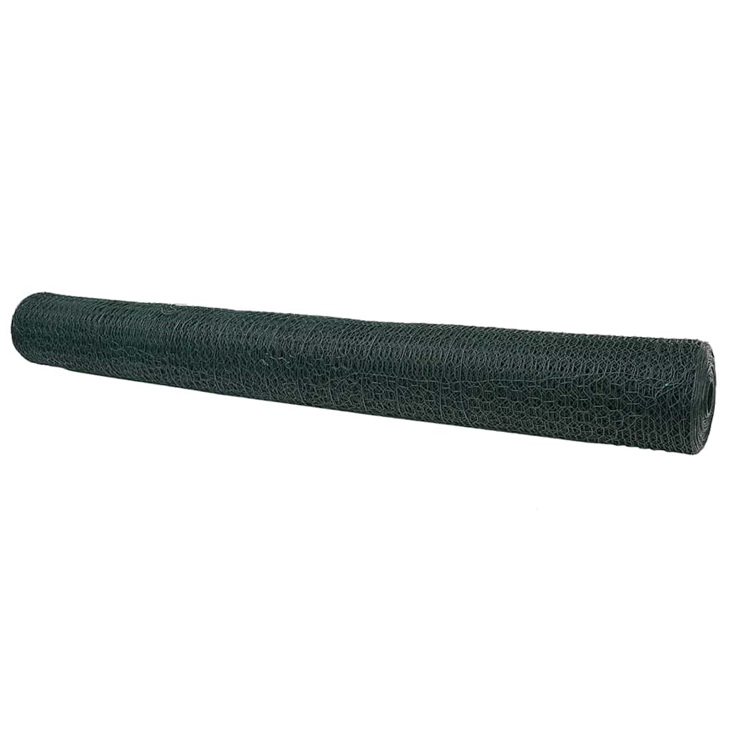 Maison Exclusive - Sechseckgeflechtzaun 1,4 X 100 M Pvc Grün