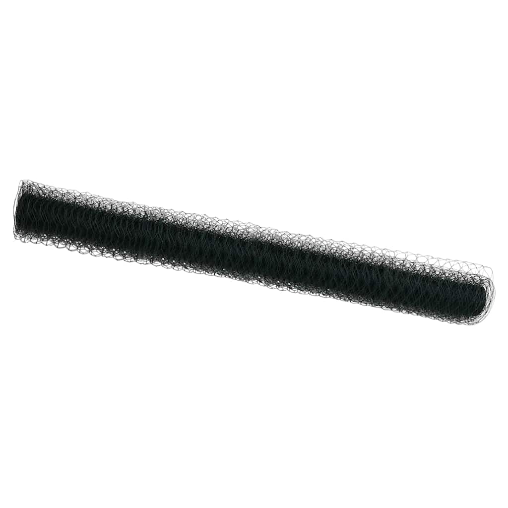 Maison Exclusive - Sechseckgeflechtzaun 1.6 X 25 M Pvc Grün