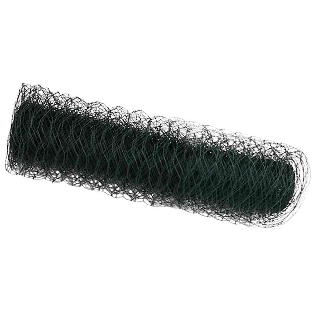 Maison Exclusive - Sechseckgeflechtzaun 0,6 X 50 M Pvc Grün
