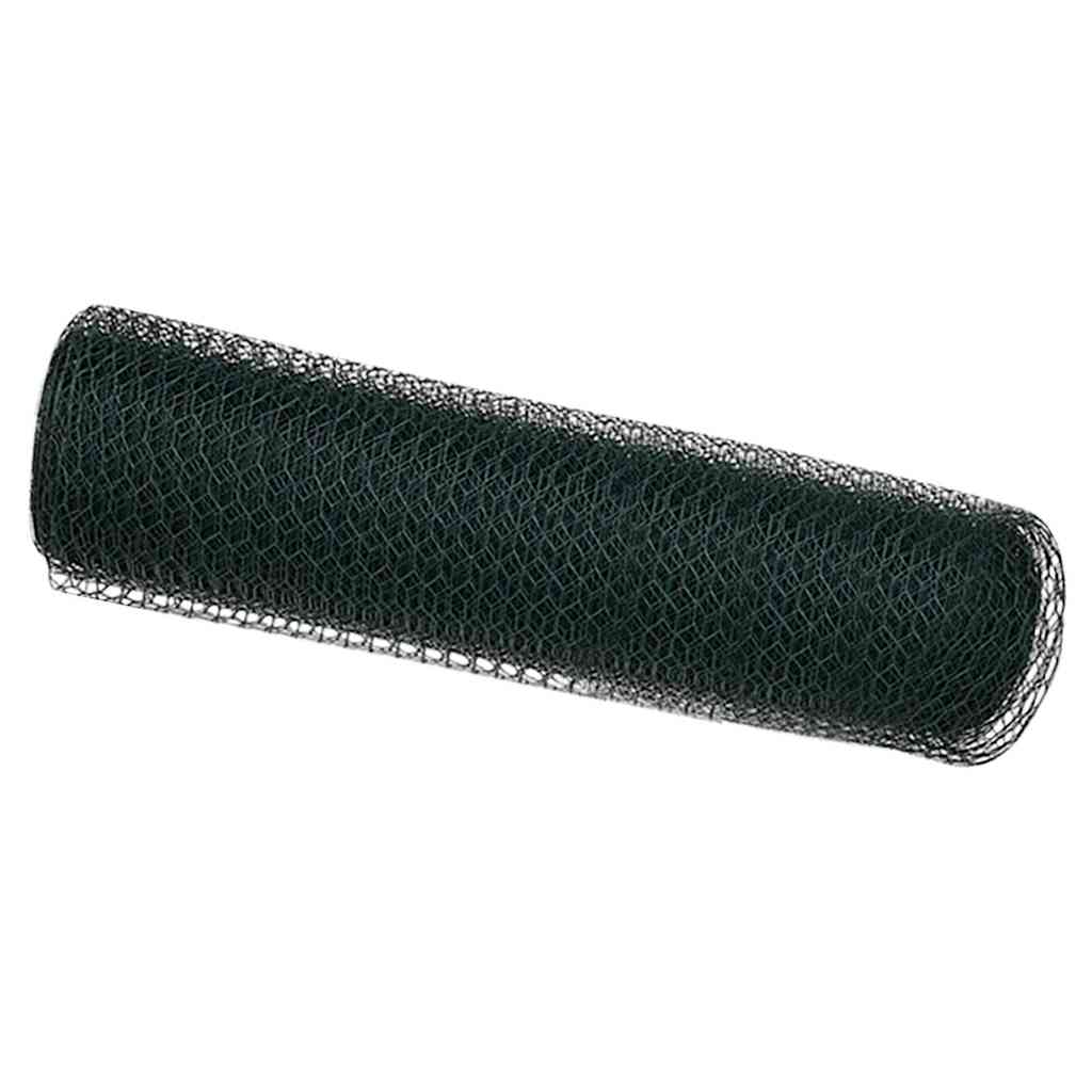 Maison Exclusive - Sechseckgeflechtzaun 0,8 X 25 M Pvc Grün