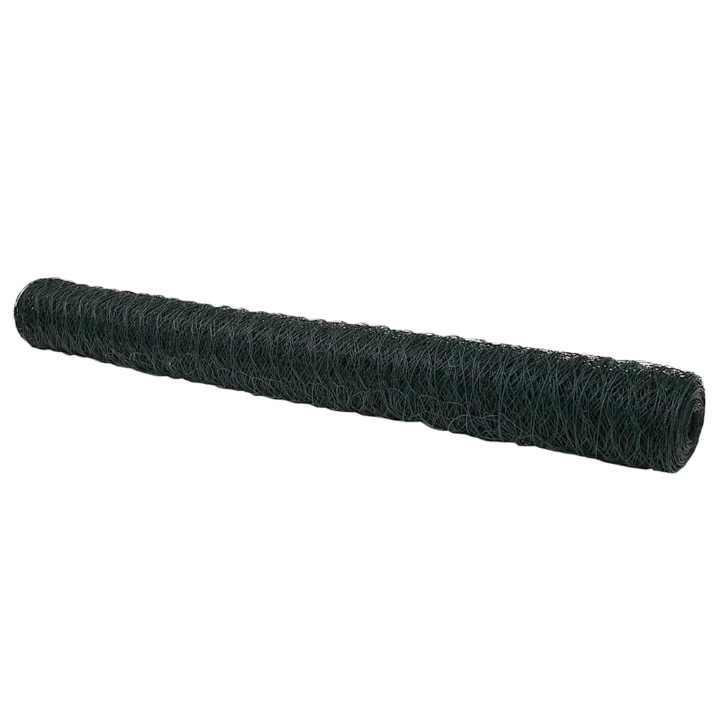 Maison Exclusive - Sechseckgeflechtzaun 1,6 X 50 M Pvc Grün