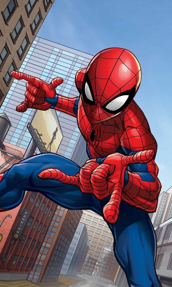 Spiderman Handtuch Handtuch 100% Baumwolle, 30x50 cm, schnelltrocknend & bedruckt
