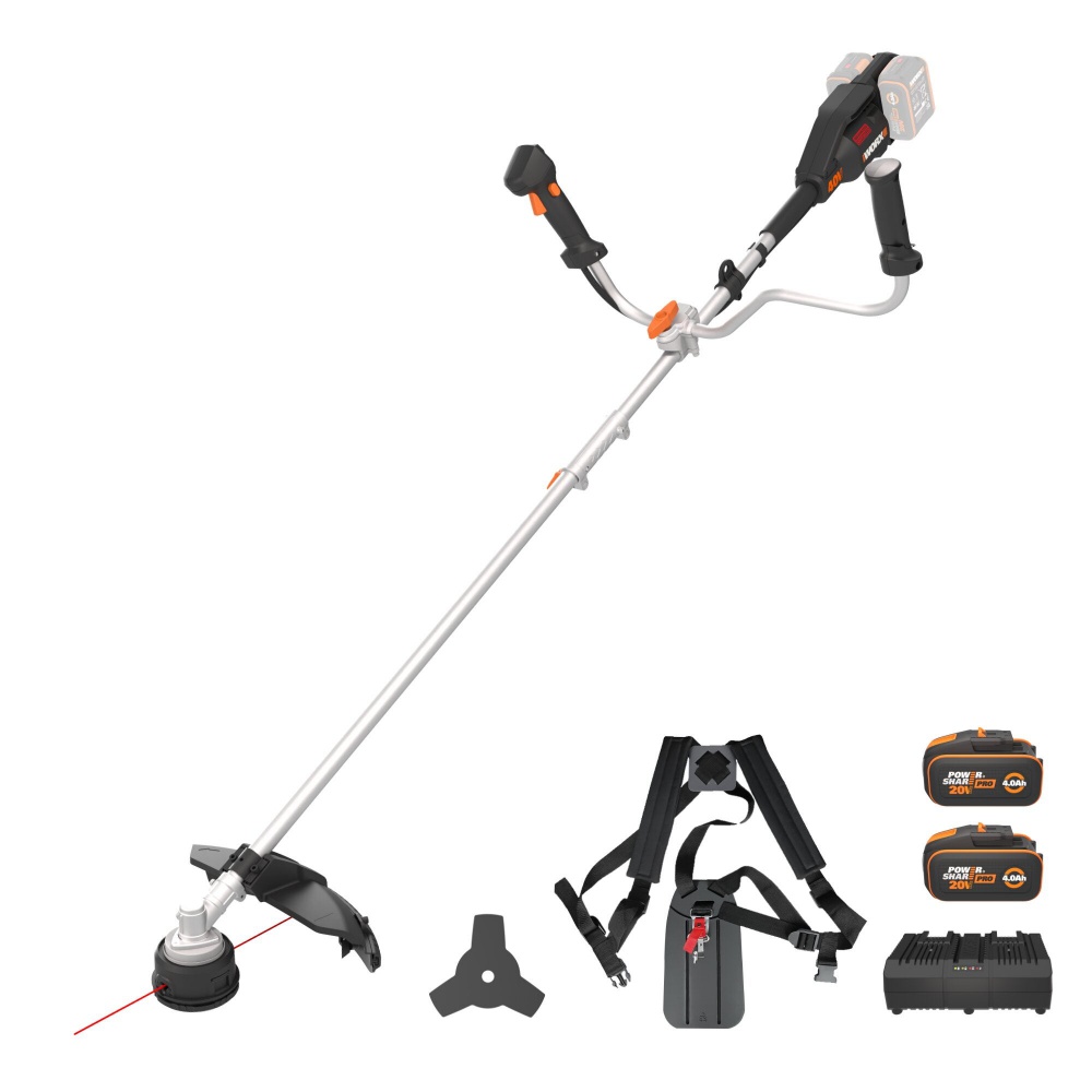 Worx Wg084e.1 40v Akku-freischneider, 38 Cm Länge Worx