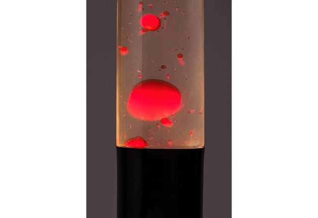 Rabalux LED Lavalampe Designer-LED-Lava-Lampe Lavastic 25W, Warmweiß, Spektakuläre Stimmungsbeleuchtung für ihr modernes Zuhaus