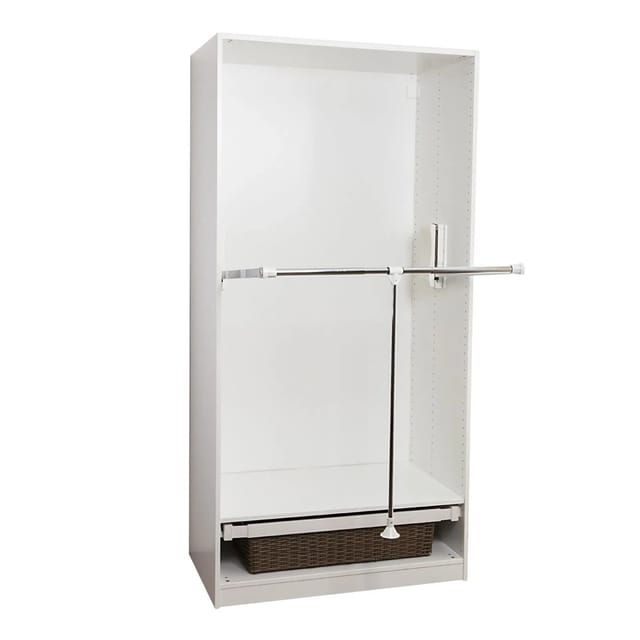 SO-TECH® Kleiderstange Kleiderlift mit Teleskop-Breitenverstellung 875 - 1200 mm Tr, Tragkraft 12 kg