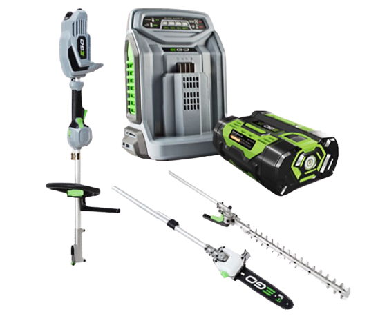 Ego Mhcc1002e Multi-tool Antriebseinheit + Hochentaster + Heckenschere Kit