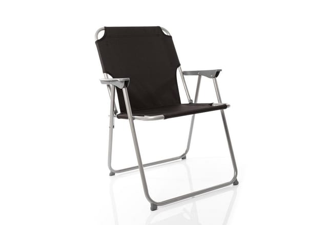 BigDean Klappstuhl 4x Klappstuhl Faltstuhl Campingstuhl Angelstuhl Gartenstuhl (Set, 4 St), Flexibel, Praktisch, Robust, Wasserabweisend, 120kg Belastbar, Kompakt