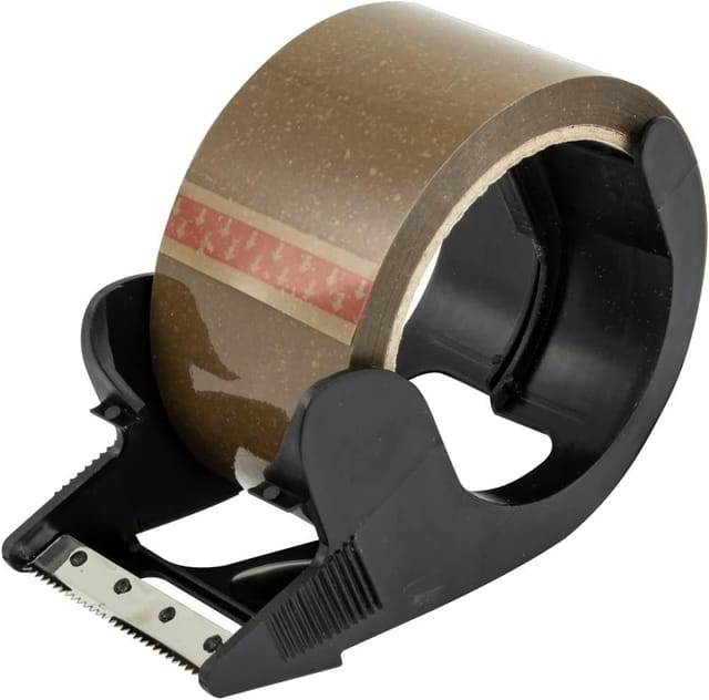 Stylex Klebeband Paket-Klebebandabroller inklusive einer Rolle braunes Klebeband (1-St)