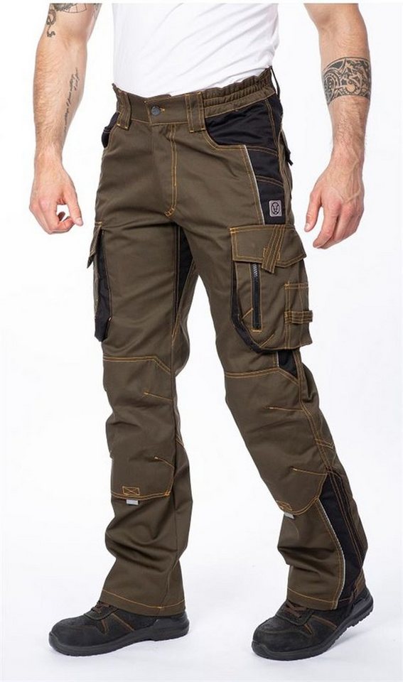 Ardon Safety Arbeitshose Arbeitshose Sicherheitshose Bundhose Multifunktion-Taschen Cargohose Bild 2