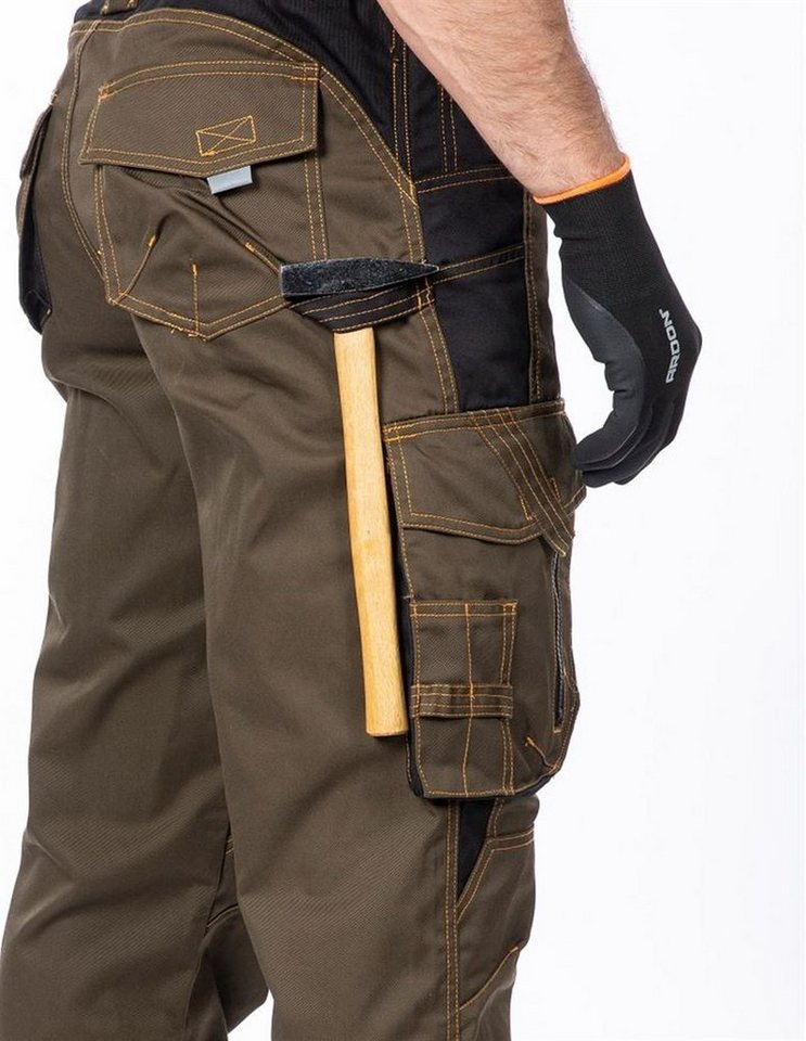 Ardon Safety Arbeitshose Arbeitshose Sicherheitshose Bundhose Multifunktion-Taschen Cargohose Bild 5