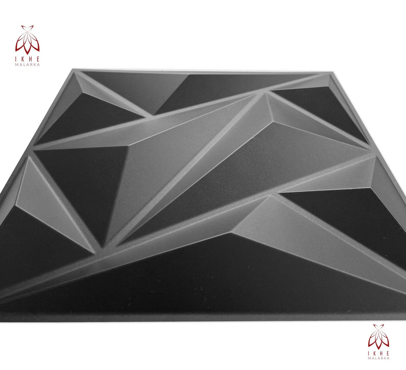 IKHEMalarka 3D Wandpaneel 3D Paneele PVC Kunststoffpaneele 30x30cm, BxL: 30,00x30,00 cm, 0,09 qm, (0,09m², 1 Stück) 3D Optik Gamin Room Paneele Bild 5