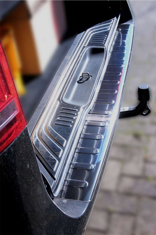 RECAMBO Ladekantenschutz, Zubehör für MERCEDES VITO, V-KLASSE W447, V2A Edelstahl rostfrei und 100% passgenau Modernste Laservermessung