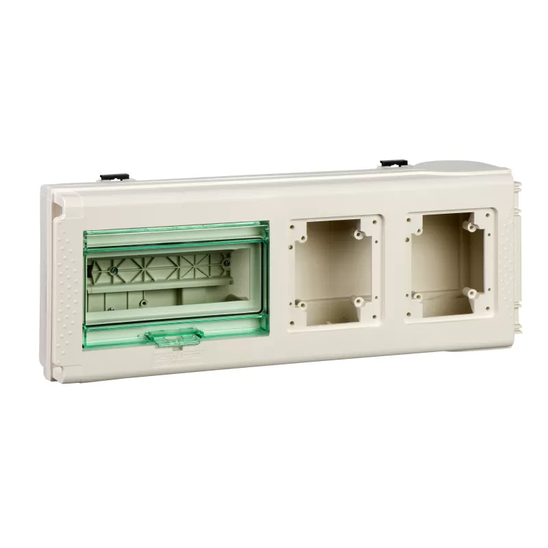 Schneider Electric Kn Abgangsadapter, 32a, Leer F. 8 Teilungseinheiten + 2 Steckdosenplätze Knb32cp