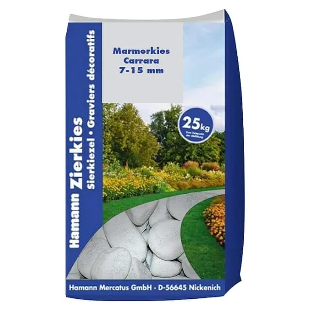 Hamann Mercatus GmbH Zierkies Hamann Mercatus Marmorkies Carrara 7-15 mm 25kg