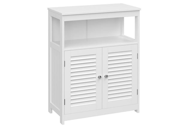 VASAGLE Badkommode Badezimmerschrank Badschrank, mit 2 Türen