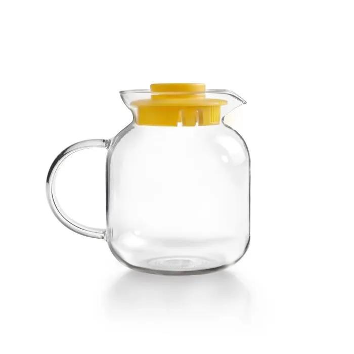 Ibili 8411922441437 Eleganter Transparenter Krug 600 Ml