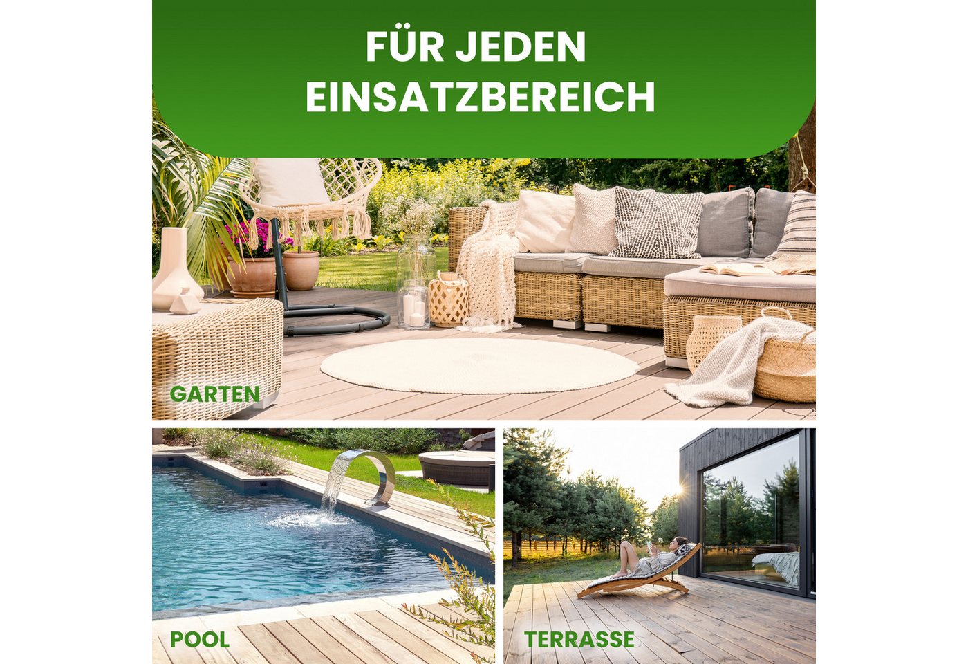 Gartenwelt Riegelsberger Stellfuß Balkenlager PRO für Holz Stelzlager Terrassenlager verstellbar Bild 3