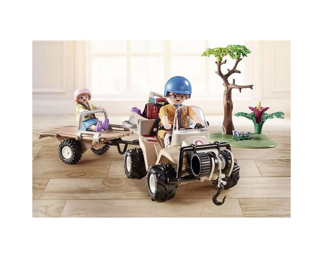 Playmobil® Spielwelt PLAYMOBIL® 71011 - Wiltopia - Tierrettungs Quad, Spielset