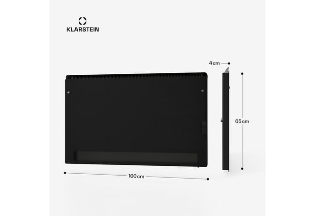 Klarstein Heizstrahler ZenHeat, Wandheizgerät innen outdoor Infrarot Heater LED 1100W
