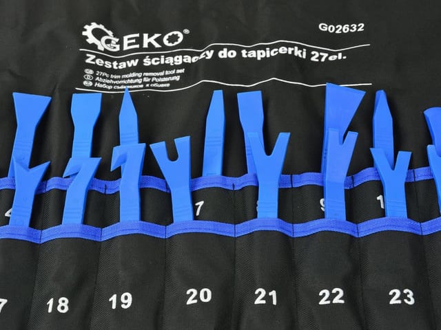 GEKO Reparatur-Set Auto Demontage Set Innenraumverkleidung Türverkleidung Zierleisten 27x, 27-St.