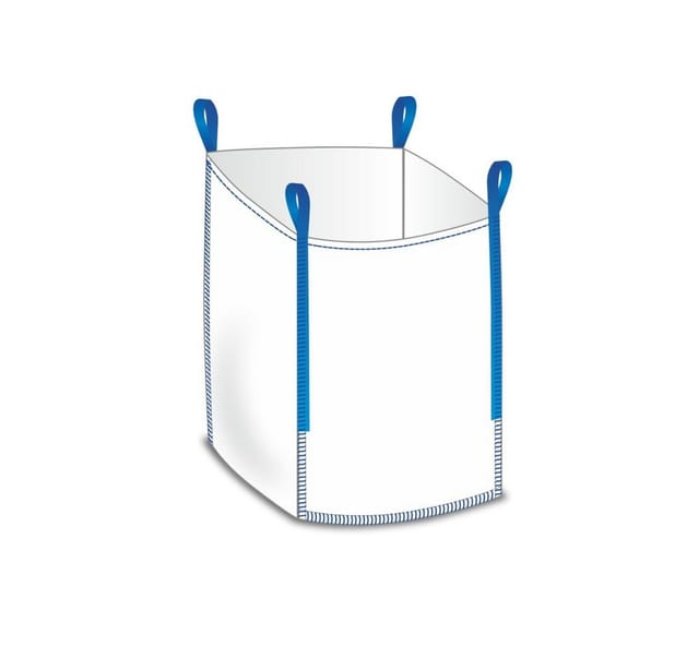 KLASEBO® Schüttgut-Sack BIG BAG oben offen Tragkraft 1500 kg, 90 x 90 x 90 cm
