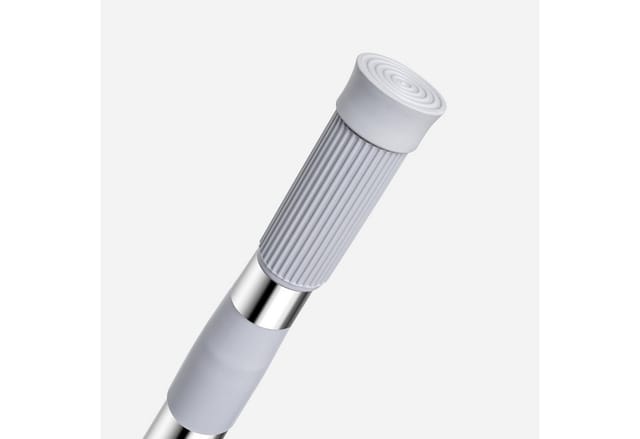 Euroshowers GmbH Duschvorhangstange Teleskopstange aus Edelstahl, ausziehbar 160–290 cm, ø25 mm, Ø 25 mm, Edelstahl