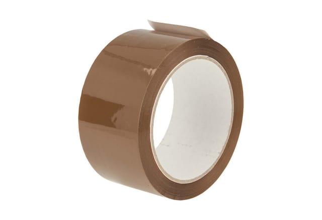 tecuro Klebeband PREMIUM Acrylat-Paketklebeband PP31, braun, 50 mm x 66 m UV-und alterungsbeständig