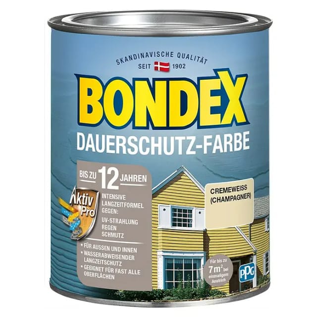 Bondex Wetterschutzfarbe Dauerschutz-Farbe - 0.75 Ltr