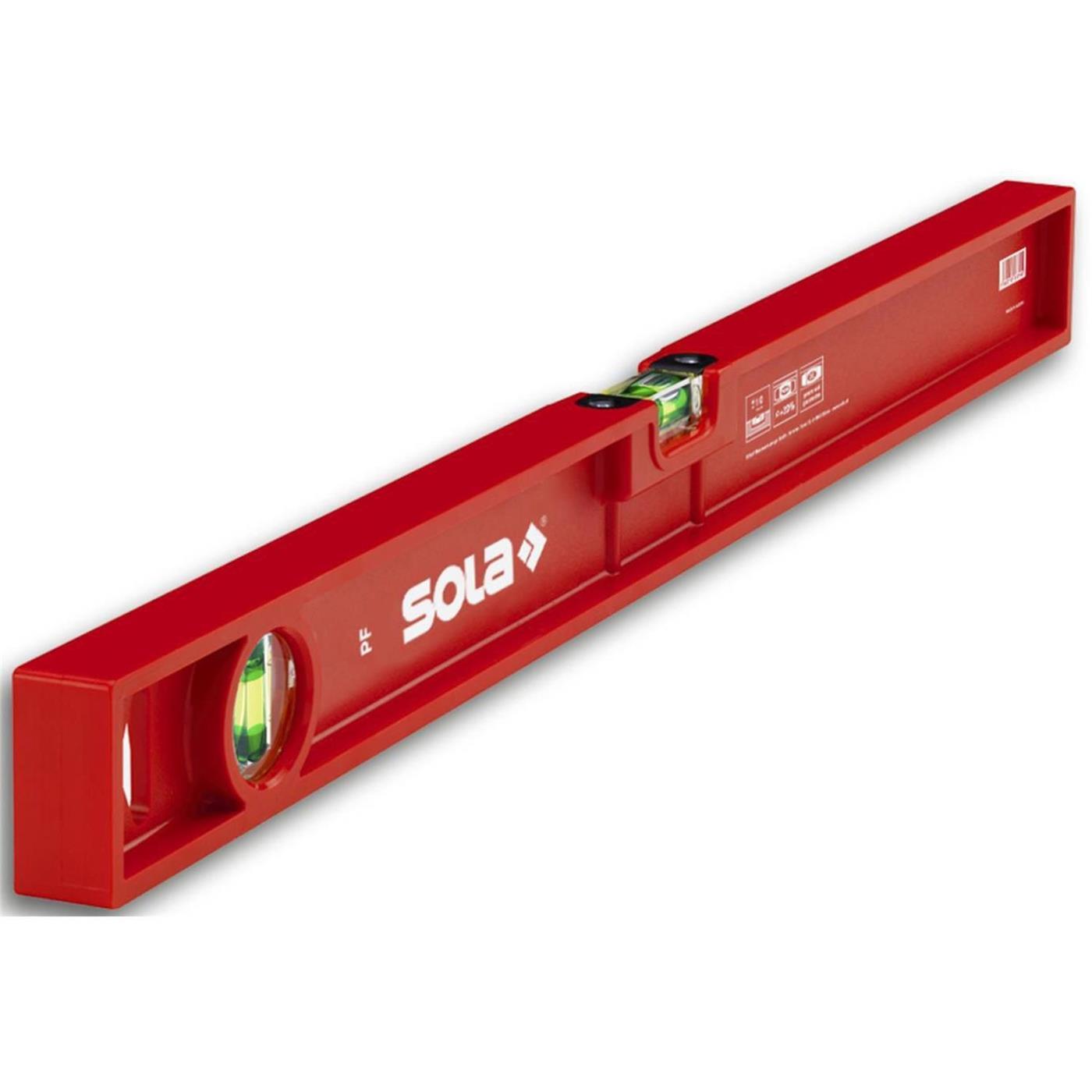 Sola 500 Mm Kunststoff-wasserwaage Mit 0,5 Mm Genauigkeit Und Leichtem Design.