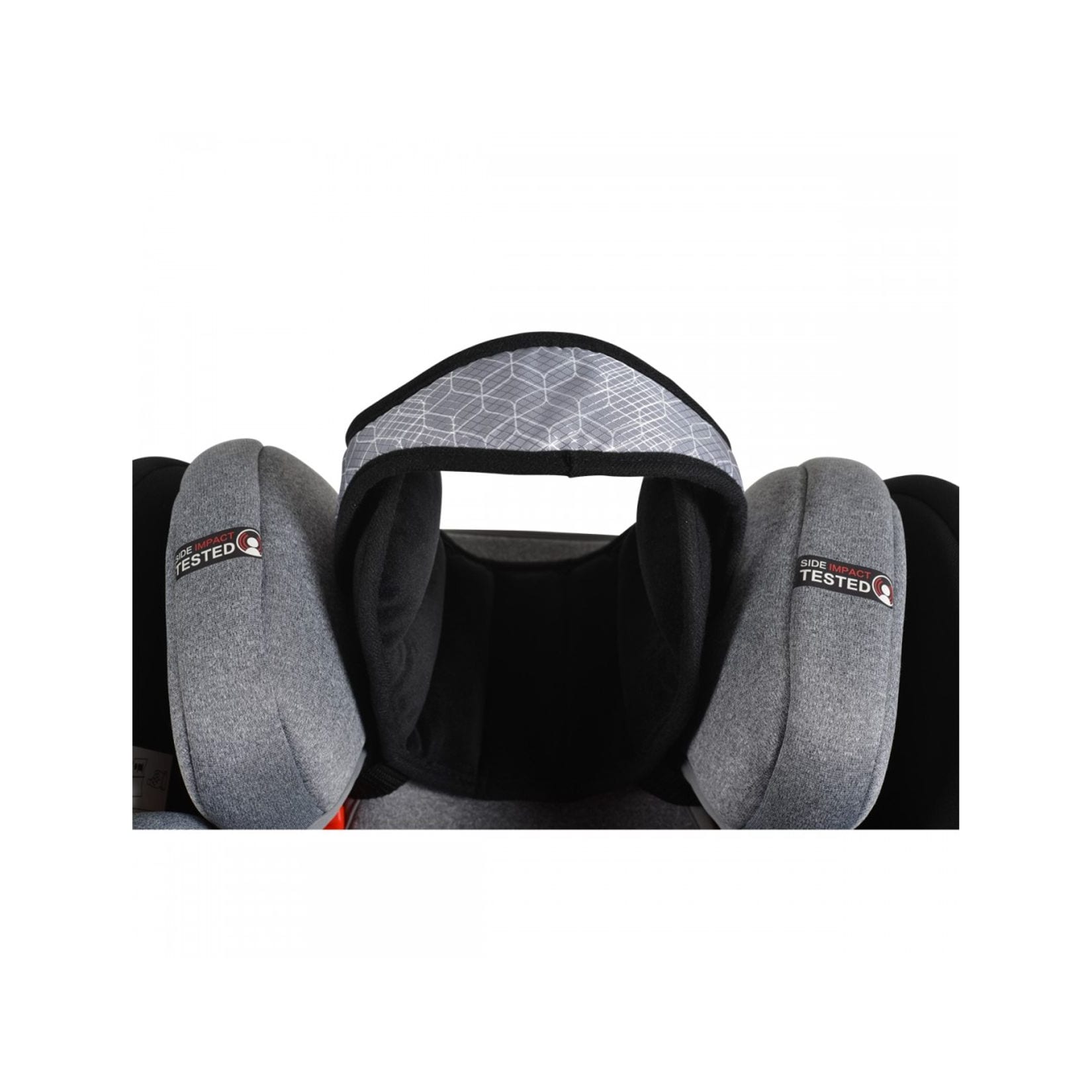 Cangaroo Babykissen Kindersitz-Kopfstütze Shelter, ergonomisch Kopfschutz für Auto Kopfgurt