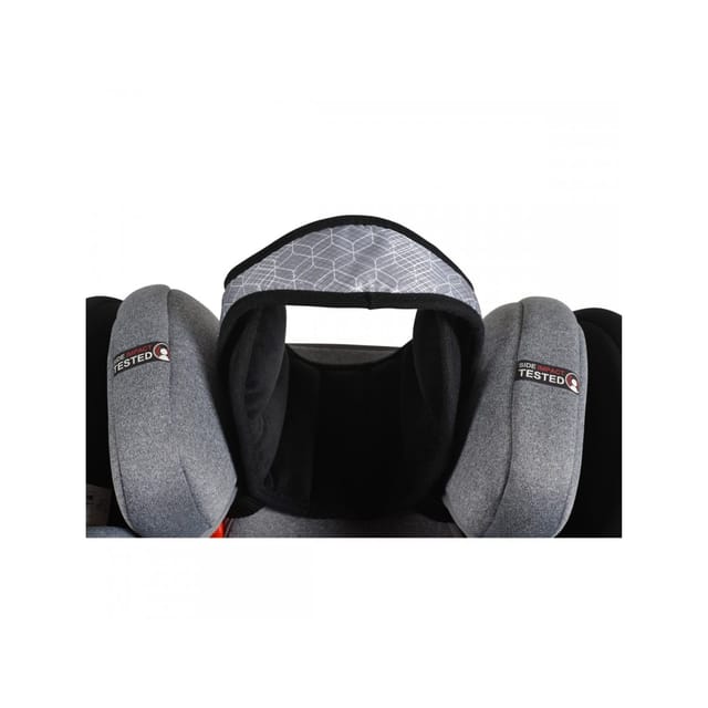 Cangaroo Babykissen Kindersitz-Kopfstütze Shelter, ergonomisch Kopfschutz für Auto Kopfgurt