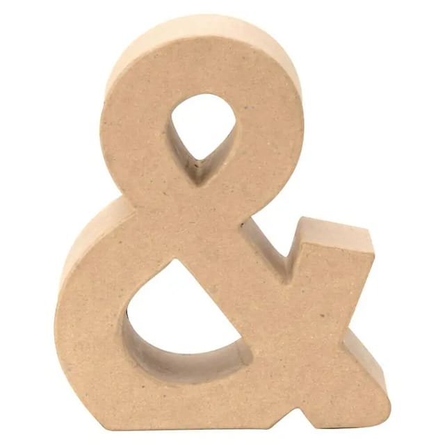 Glorex Dachpappe Glorex Papp-Zeichen & 17,5 x 5,5 cm