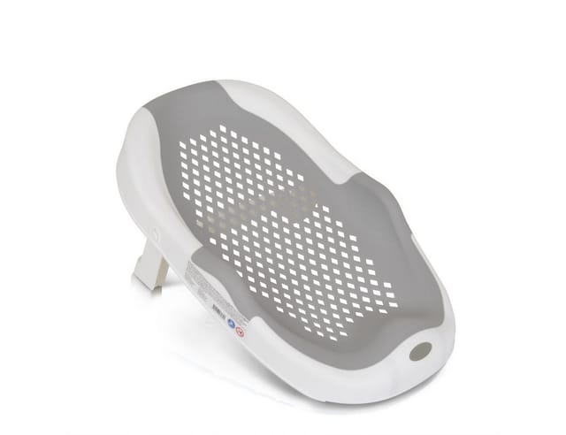 Moni Babybadewanne Baby Badesitz Meshy Stützfuß, (1-tlg), faltbar rutschfest Wanneneinlage ab Geburt